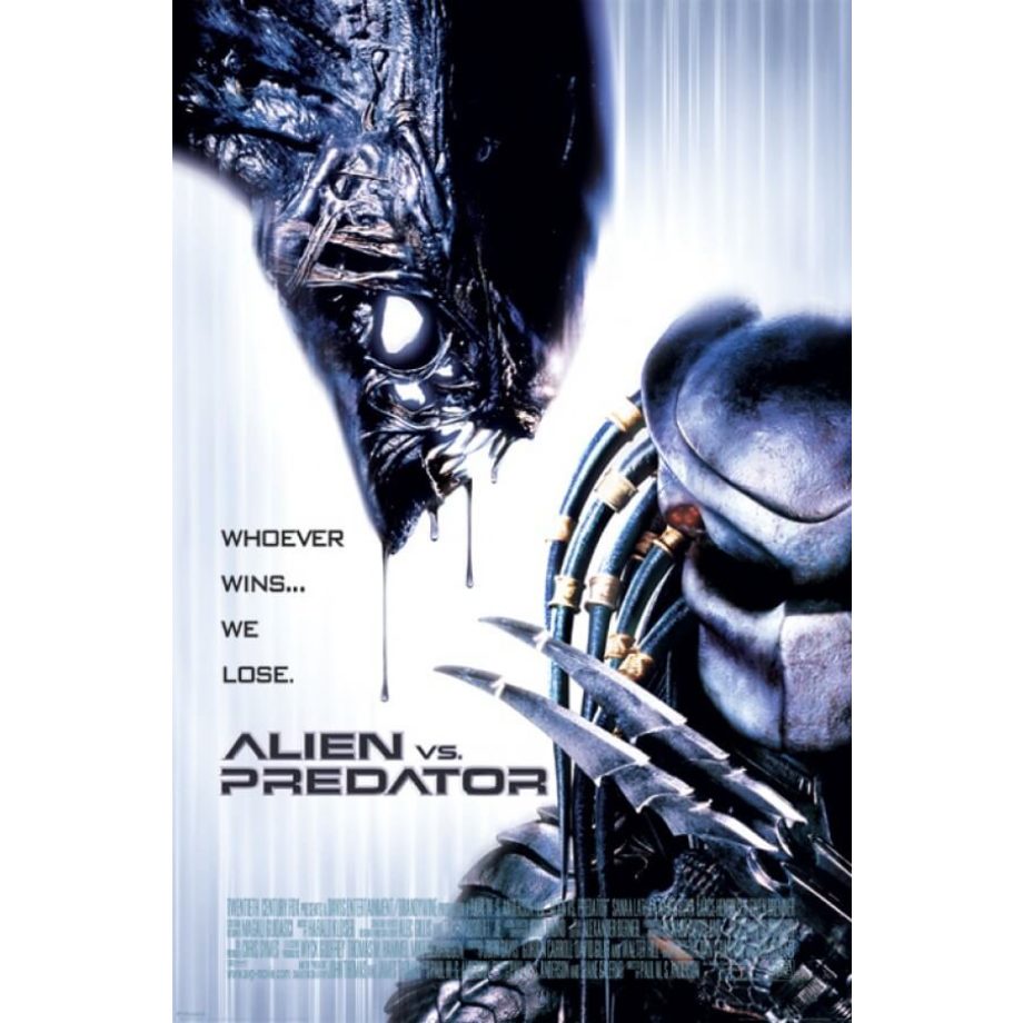 《異形戰場》Alien vs. Predator 絕版進口電影海報 / 異形大戰終極戰士 居家裝飾 牆壁裝飾