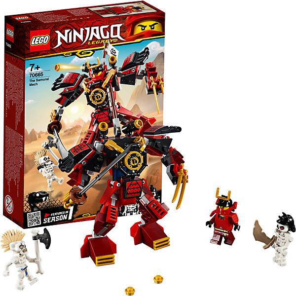 LEGO 樂高 70665 Ninjago 炫風忍者 The Samurai Mech 武士機械人 合售2隻骷髏人偶
