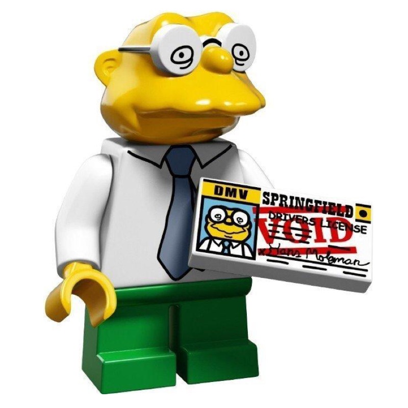 LEGO 樂高 71009 THE SIMPSONS 2代 10號 漢斯·莫爾