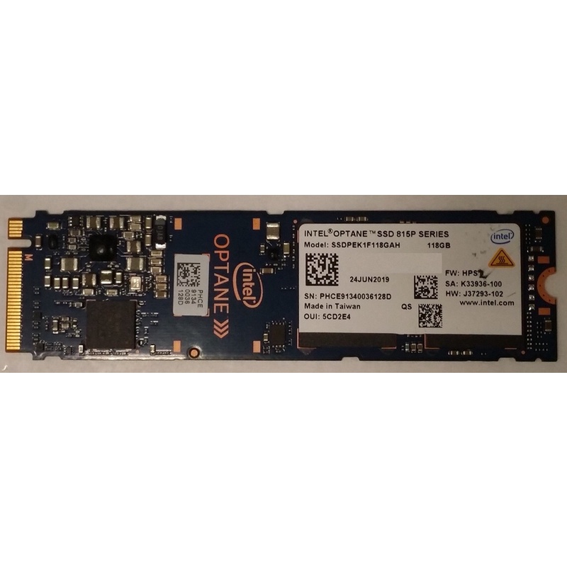 二手Intel Optane NVME SSD 815p系列 118G固態硬碟，台北可面交