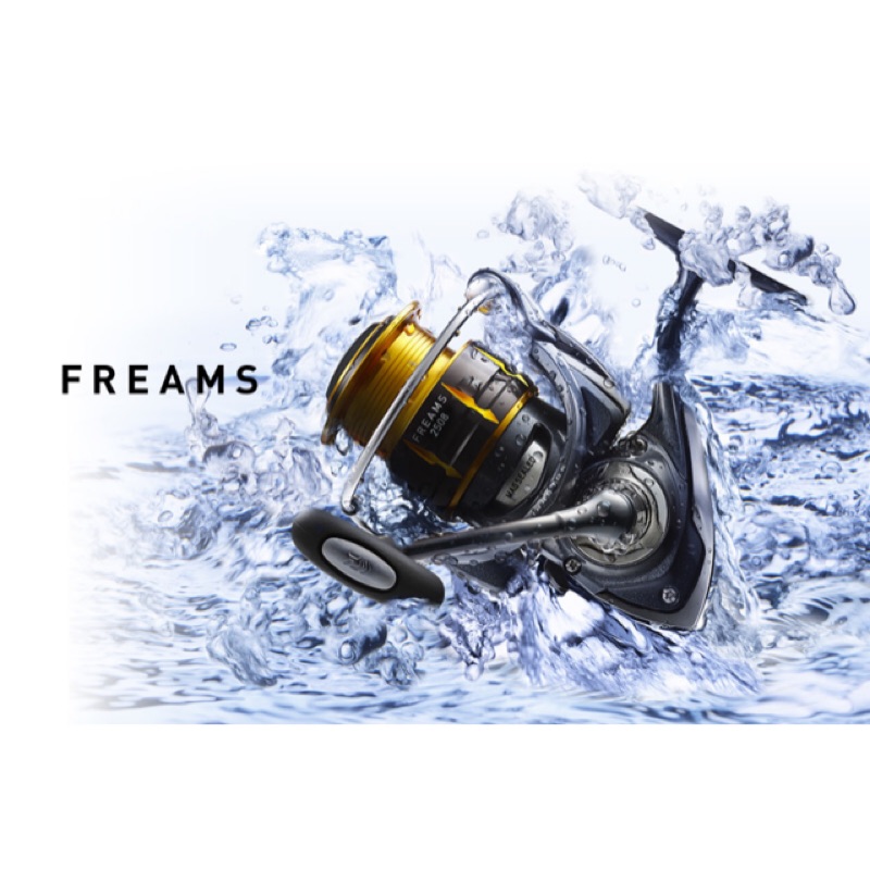 特價新款Daiwa FREAMS  3500 4000型 磁油防水紡車捲線器（岸拋 鐵板 路亞 海釣場 小搞搞 白帶魚）