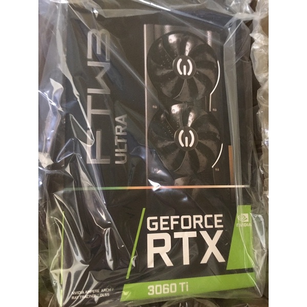 EVGA RTX 3060ti FTW3 三風扇 自售