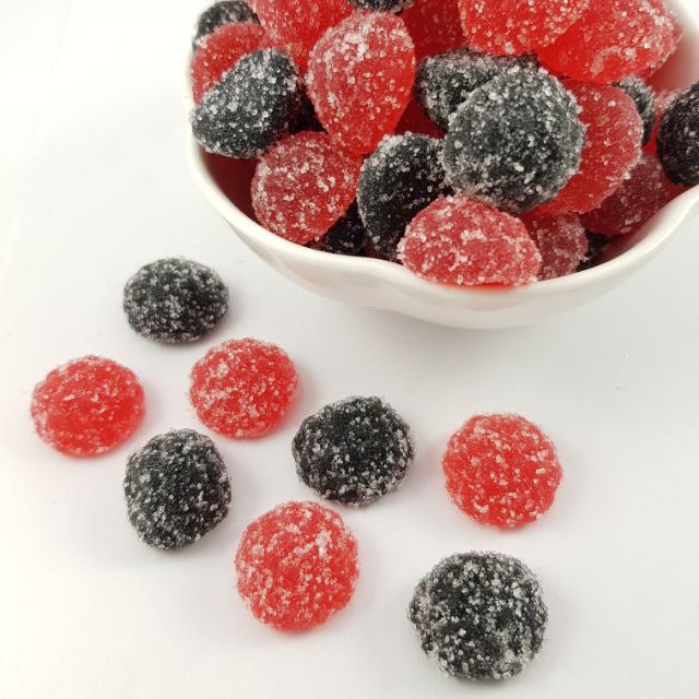 嘗甜頭 附發票 酸黑莓覆盆子軟糖 200公克 紅黑莓 水果軟糖 造型軟糖 果汁軟糖 捷克 酸軟糖