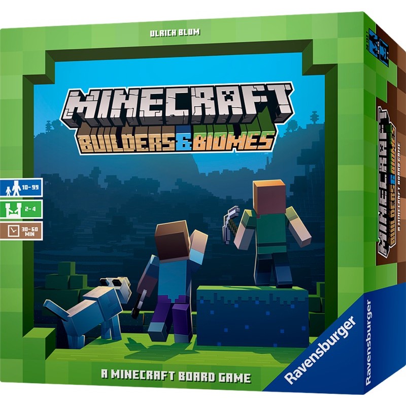 桌遊星球 當個創世神minecraft Builders Biomes 繁體中文版 蝦皮購物