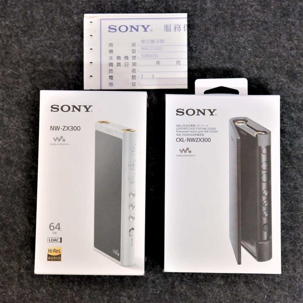 SONY NW-ZX300 64GB 銀色