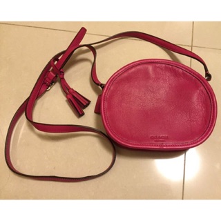 COACH 正品 LEGACY真皮流蘇斜背包