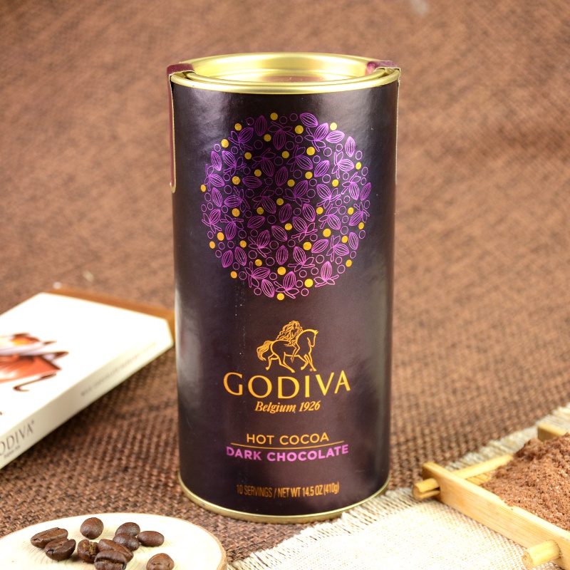[現貨] GODIVA 可可粉 cocoa powder 黑巧克力 /高級聖誕交換禮物 辦公室必備 冬天最愛