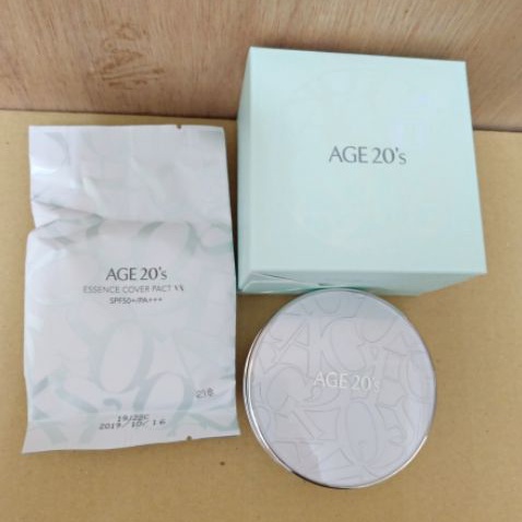 韓國AGE20's極光煥彩爆水粉餅SPF50+/PA+++ (1空殼+1粉蕊)