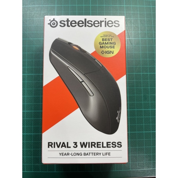 SteelSeries賽睿 Rival 3 wireless 無線滑鼠/2.4G+藍牙雙模