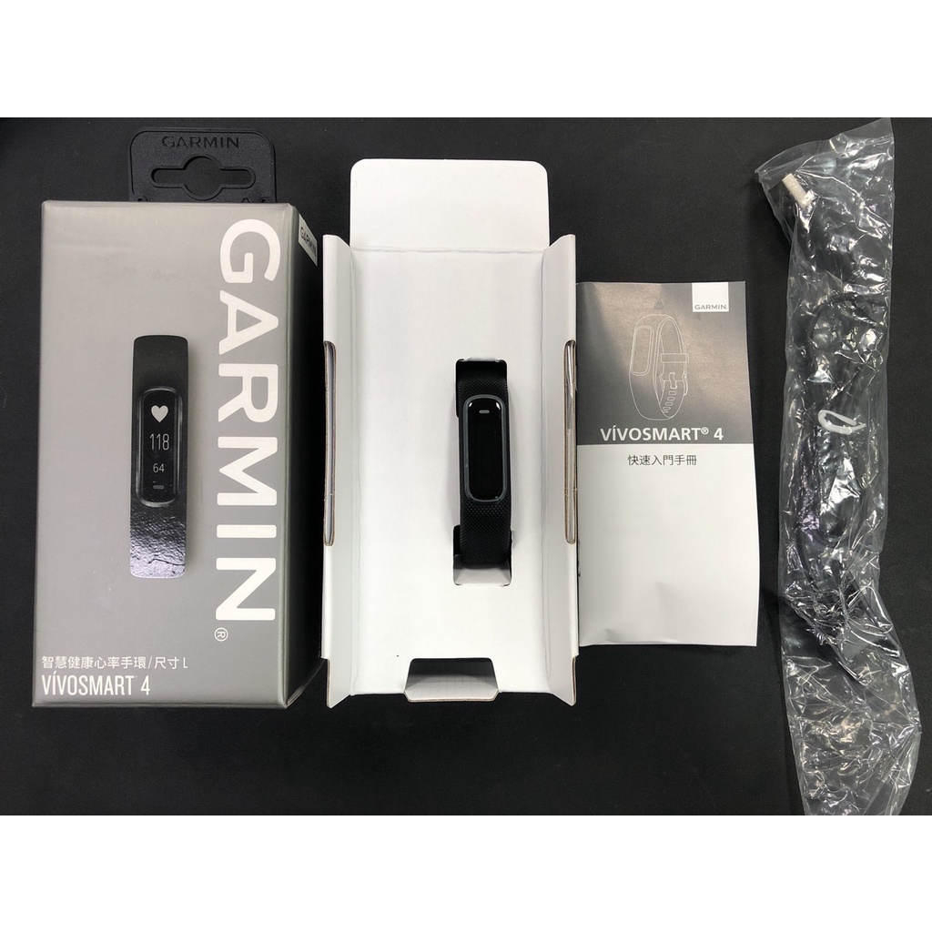 Garmin vivosmart 4 智慧手環 vivosmart4 尺寸L 近全新二手