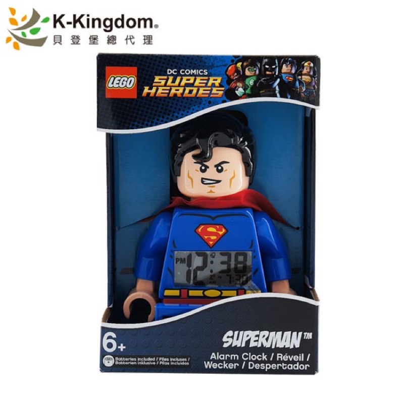 LEGO DC樂高鬧鐘 蝙蝠俠電影系列 蝙蝠俠 超人 costco代購
