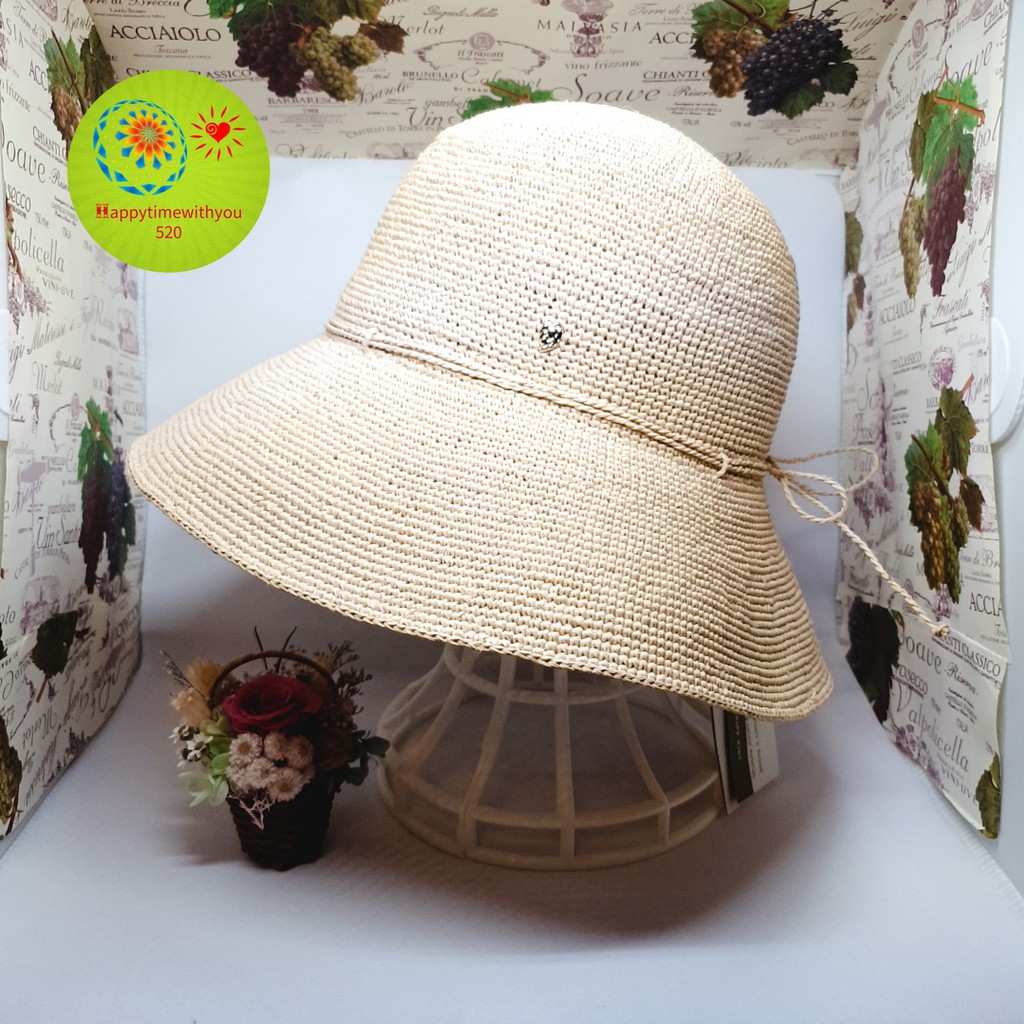 【全新正品】HELEN KAMINSKI 海倫卡明斯基 拉菲亞草 手工 編織 原色 自然色 Provence 8 草帽