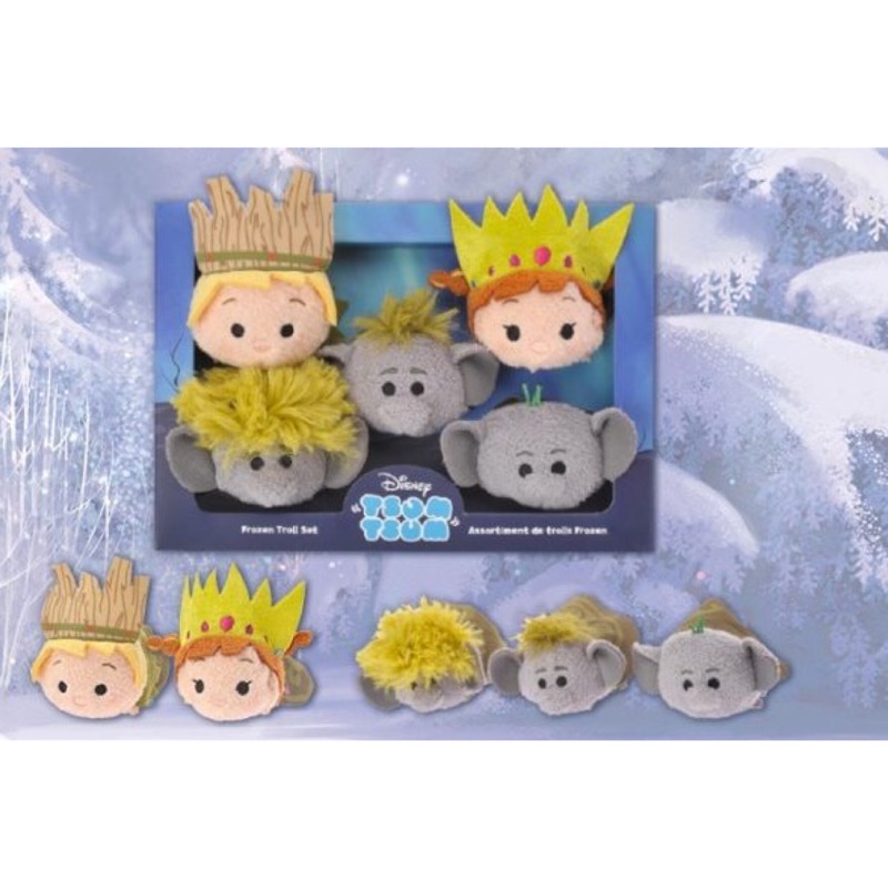 現貨日本迪士尼限定tsumtsum 冰雪奇緣石精靈tsum 蝦皮購物