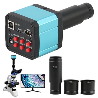 18mp 1080P 60FPS HDMI USB 電子目鏡視頻顯微鏡攝像機安裝尺寸 23.2mm, 帶環形適配器 30
