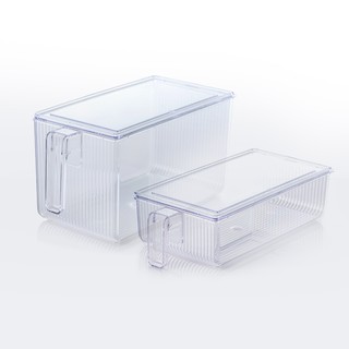 【韓國nineware】便利生活儲物收納盒透明 - 共2款《屋外生活》韓國原裝進口 收納