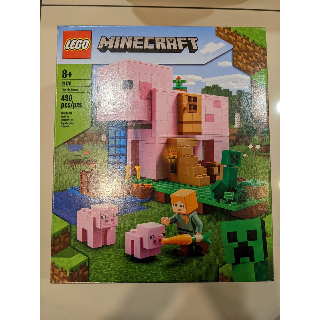 LEGO Minecraft 21170 The Pig House 當個創世神 豬屋