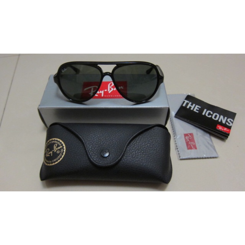 ✰全新RayBan/雷朋復古太陽眼鏡 RB4125,男女階可 (義大利製)✰