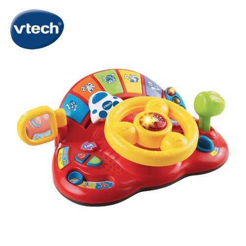 (12個月起適用) 英國【Vtech】歡樂學習方向盤 嬰兒 寶寶 幼兒 玩具
