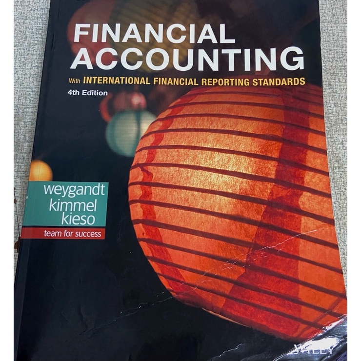 初會原文書 Financial Accounting 4e 第四版 4th 初級會計學