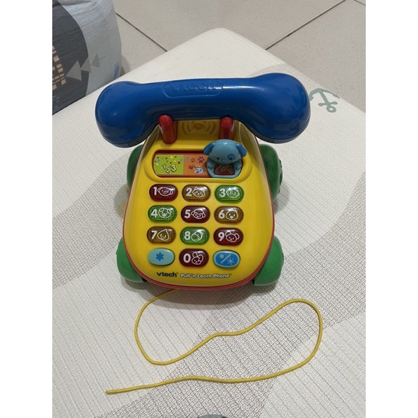 Vtech-歡樂寶寶學習電話 聲光玩具 寶寶玩具