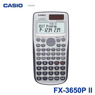 【MR3C】含稅附發票【公司貨2年保固附保卡】 CASIO卡西歐 FX-3650P II 工程型計算機