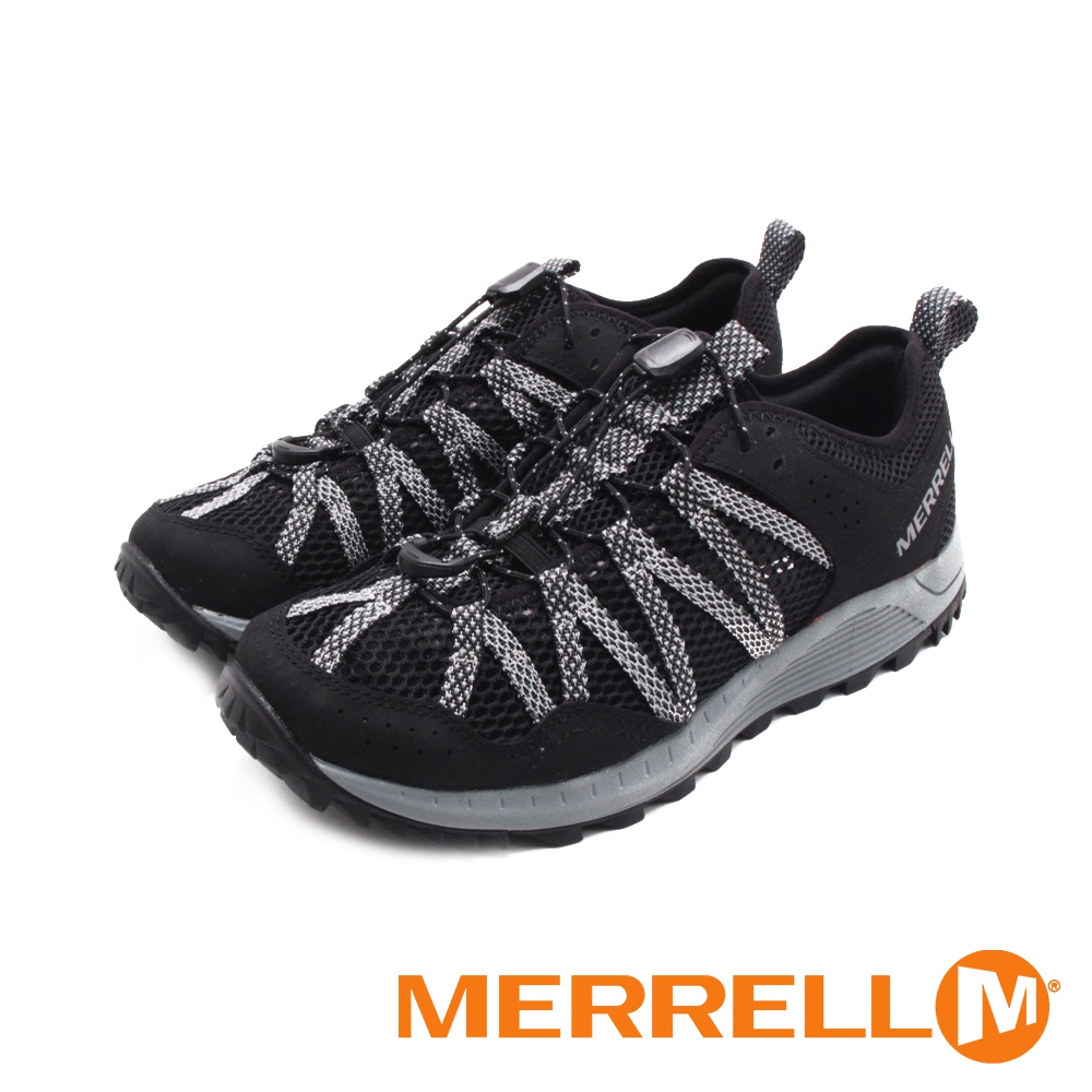 MERRELL(女)WILDWOOD AEROSPORT 水陸兩棲運動鞋 女鞋－黑灰