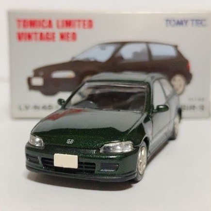 Tomytec 1/64 TLV LV-N48e Honda CIVIC SiR-S EG6 本田 喜美