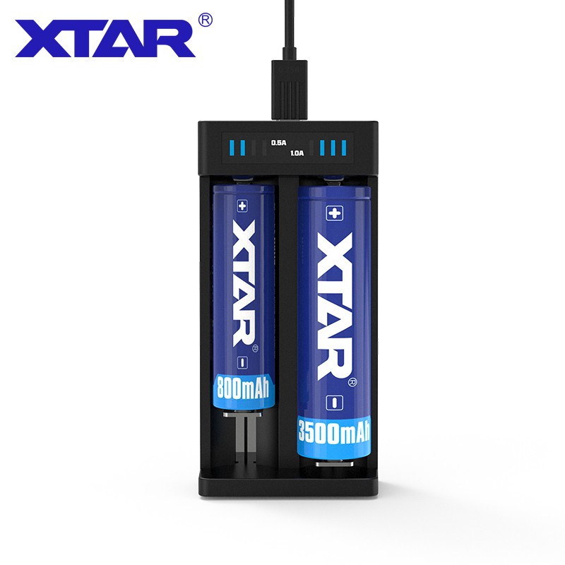 【電筒發燒友】XTAR MC2 PLUS 雙槽 21700 18650 多功能 鋰電池充電器 簡易便攜型 電流自動調節