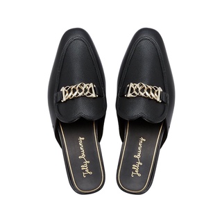 全新 Jelly Bunny 黑色 樂福鞋 娃娃鞋 半拖鞋 Doll Wild Loafers