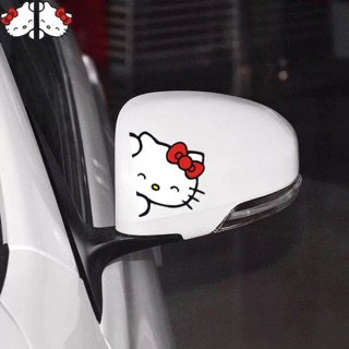 hello kitty 貼紙 可愛車貼 防水 遮醜貼 安全帽 行李箱 可愛貼紙 摩托車貼 後照鏡貼紙 汽車貼紙