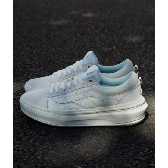 [unclev1966] Vans Old Skool Overt Cc 小白鞋 透氣 增高 簡約 日韓風 小隻女 必備
