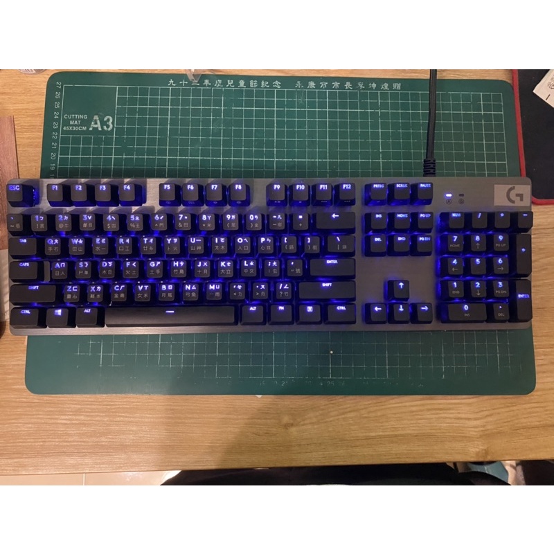 全新Logitech羅技G512 RGB 電競鍵盤 青軸
