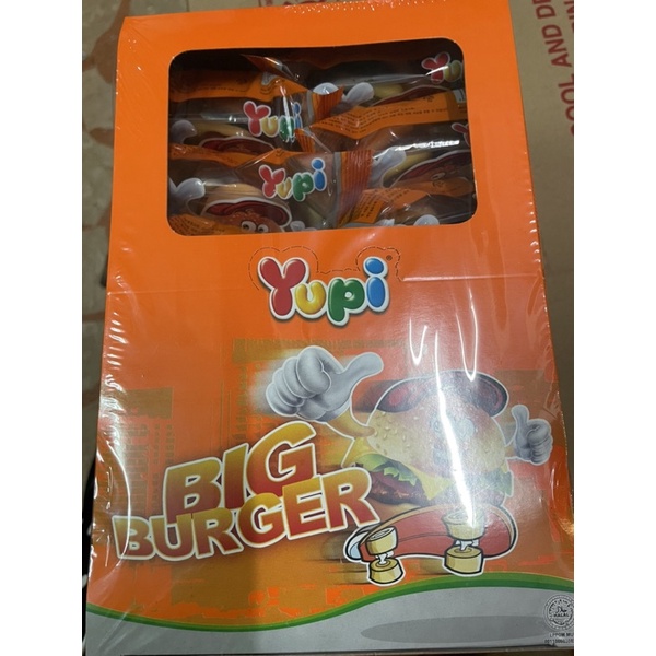 YUPI 呦皮大漢堡軟糖 漢堡造型軟糖 672克 印尼製 盒裝