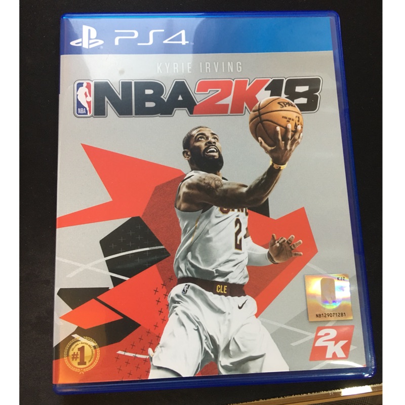 二手 NBA 2K18 PS4 美國NBA職籃 近全新 光碟無痕