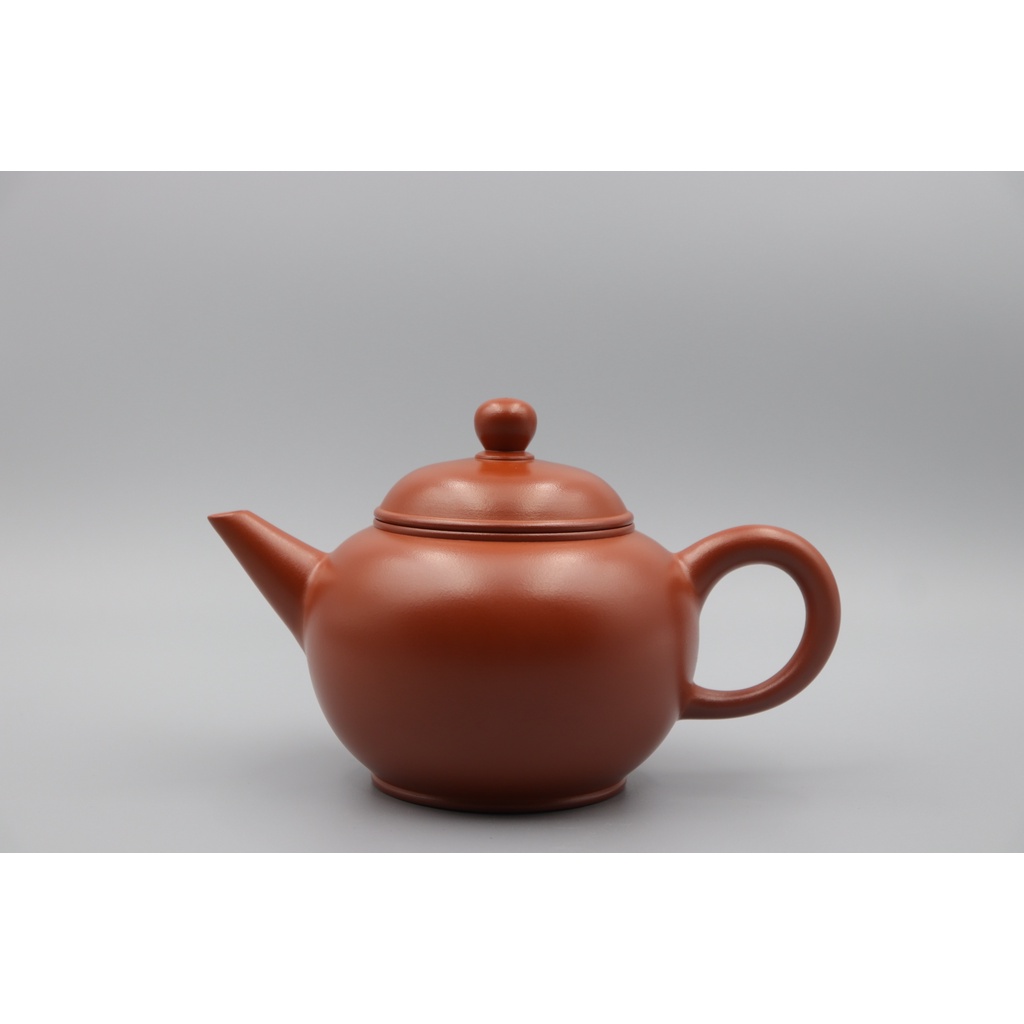 紅芳庭 台灣朱泥水平壺馬超工藝師老匠師朱泥泡茶壺台灣壺手拉坏茶壺茶具泡茶器 蝦皮購物