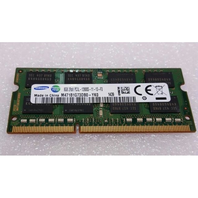 Samsung 三星 8GB DDR3 1600 2Rx8 PC3L 12800S 筆電記憶體 (二手良品)