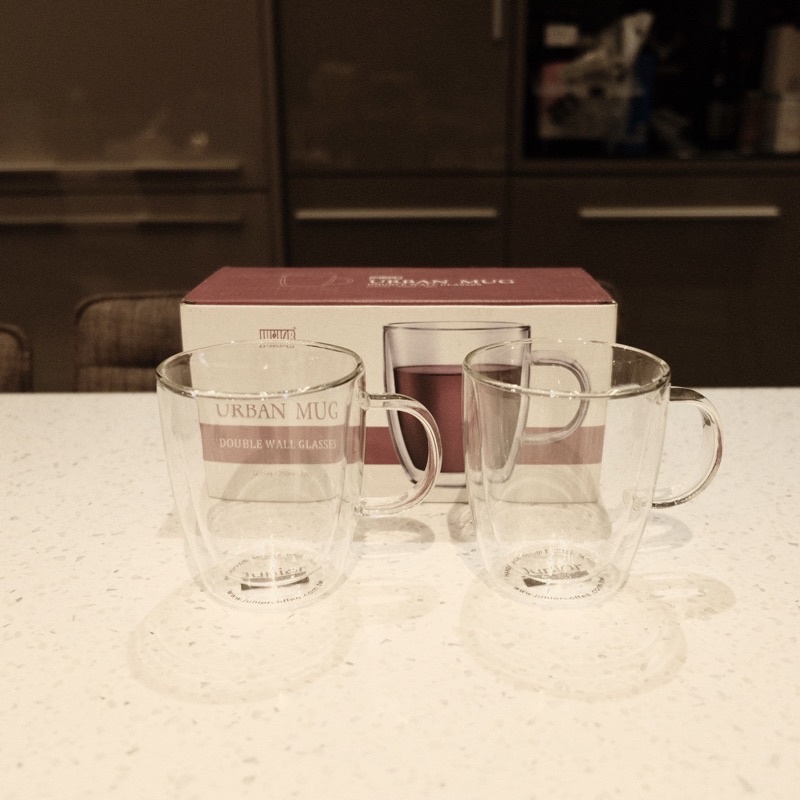 Urban Mug雙層玻璃杯150ml 兩入一組