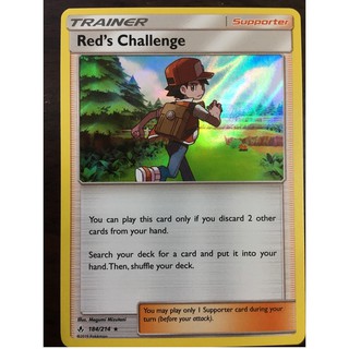 <SM10> PTCG 美版 紅的挑戰(小智) Red's Challenge 外閃