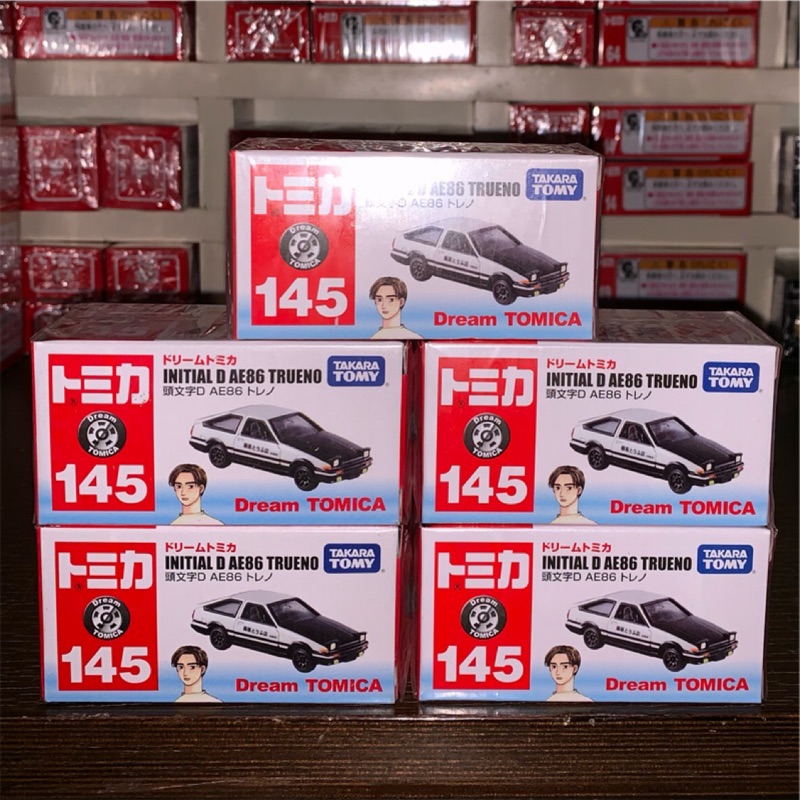 日版  Dream Tomica no.145 INITIAL D AE86 TRUENO 頭文字Ｄ