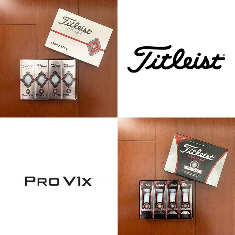 全新📣Titleist Pro V1X 高爾夫球 一盒4條✨
