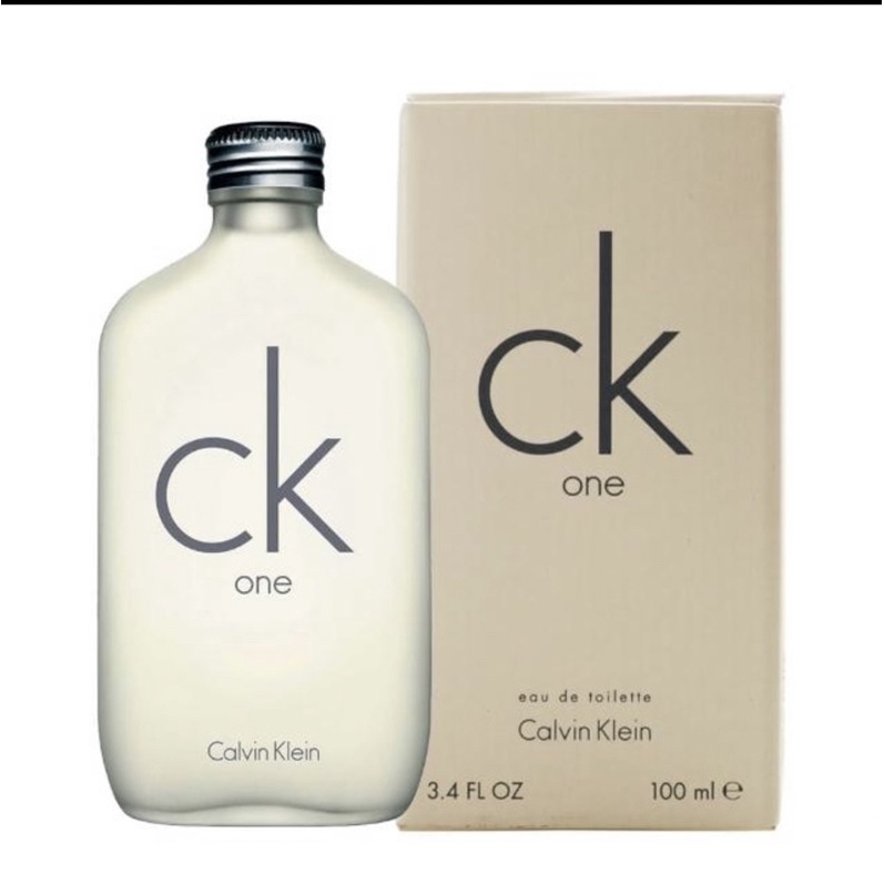 CK ONE 中性淡香水 100ml