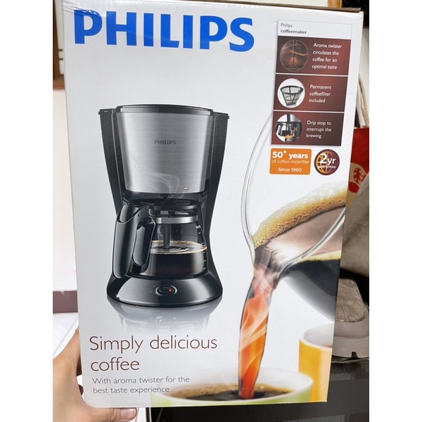 PHILIPS飛利浦 滴漏式咖啡機 HD7457