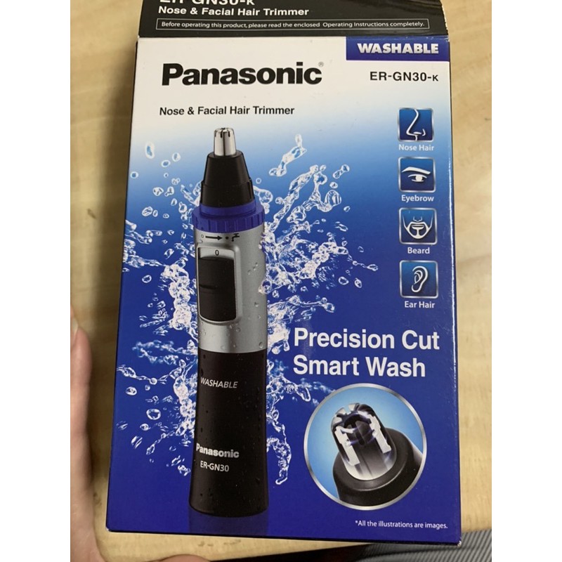 Panasonic 國際牌 修鼻毛機 修毛機 修耳毛 修眉毛 可水洗 ER-GN30