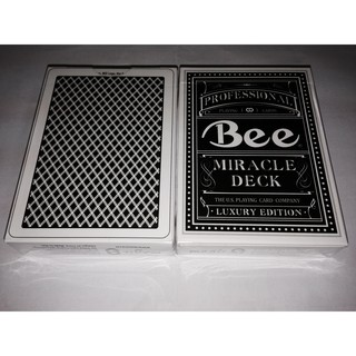【USPCC 撲克】Miracle Bee Black 奇蹟蜜蜂撲克 黑色- S1034491406