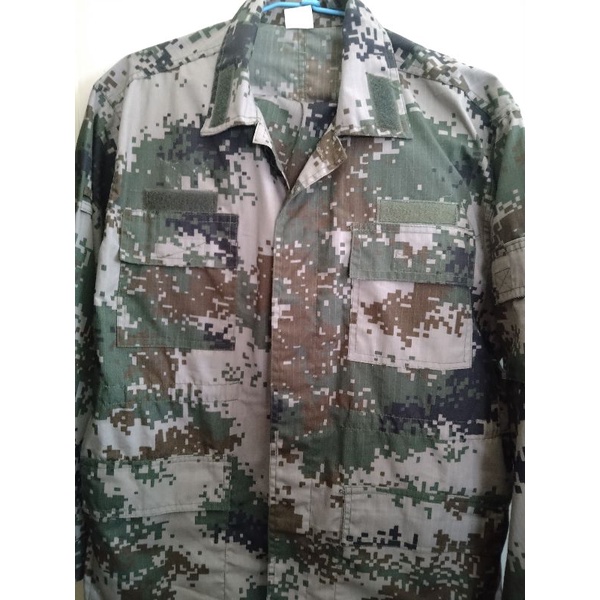 解放軍07式叢林數位迷彩服一套組 限定購買