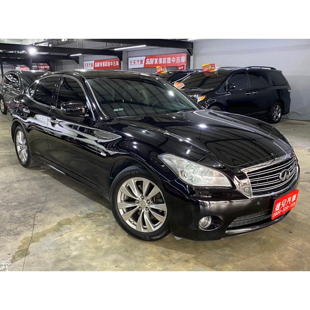 正11年 最新款infiniti M37 3 7頂級旗艦型 曜石黑 新車價280萬 蝦皮購物