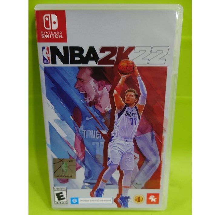 SWITCH~NBA 2K22~亞美版中英文介面[運動遊戲]中古良品