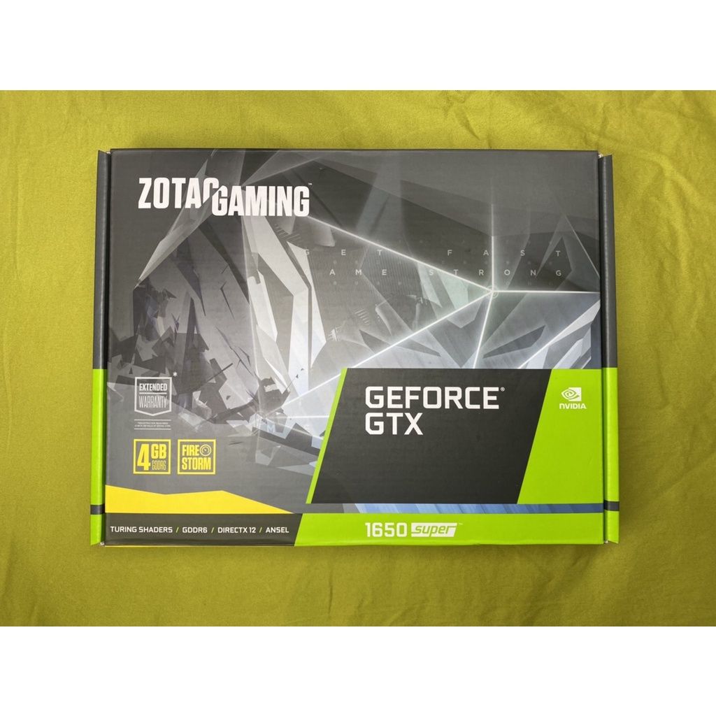 ZOTAC GAMING GeForce GTX 1650 SUPER Twin Fan顯示卡 4GB DDR6