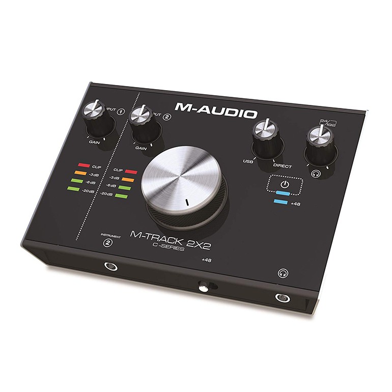 M-AUDIO M-TRACK  2X2 -24bit/192KHz -USB錄音介面/音效卡【音響世界】