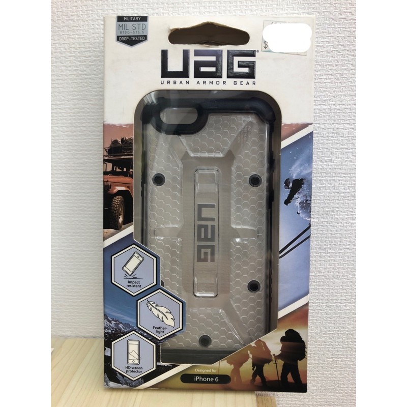 UAG iPhone 6耐衝擊保護殼(透明）